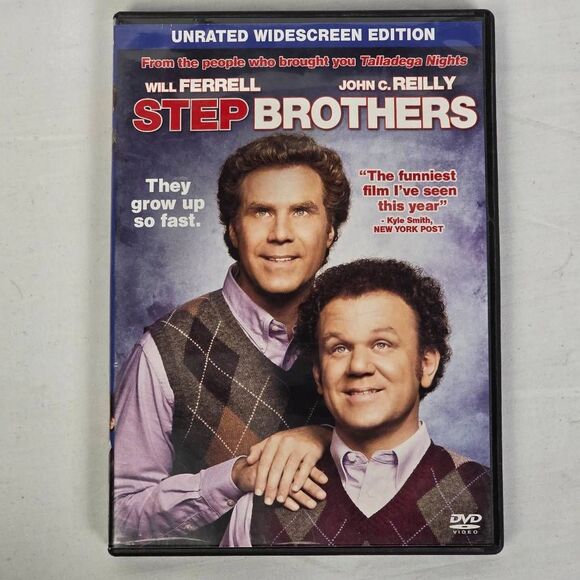 Step Brothers DVD Will Ferrell John C. Reilly Comedy Unrated - Picture 1 of 3